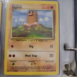 Pokemon Card Diglett 47/102